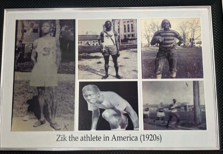 Nnamdi Azikiwe's yearbook photo